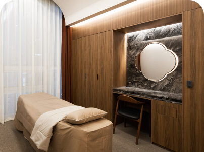 고객 간 동선이 분리된 전용 공간, 원-온-원(One-on-One) 시스템 설명 이미지